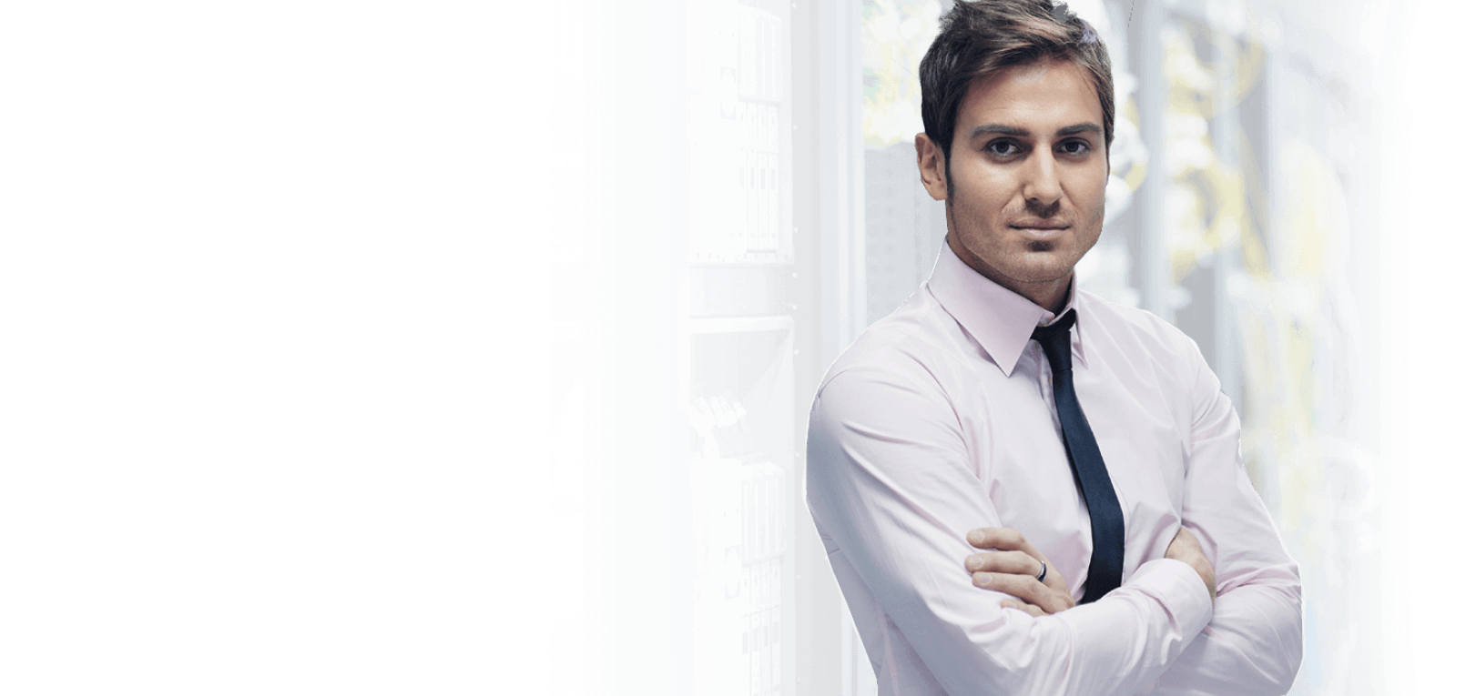 Banner with graphic shown as background