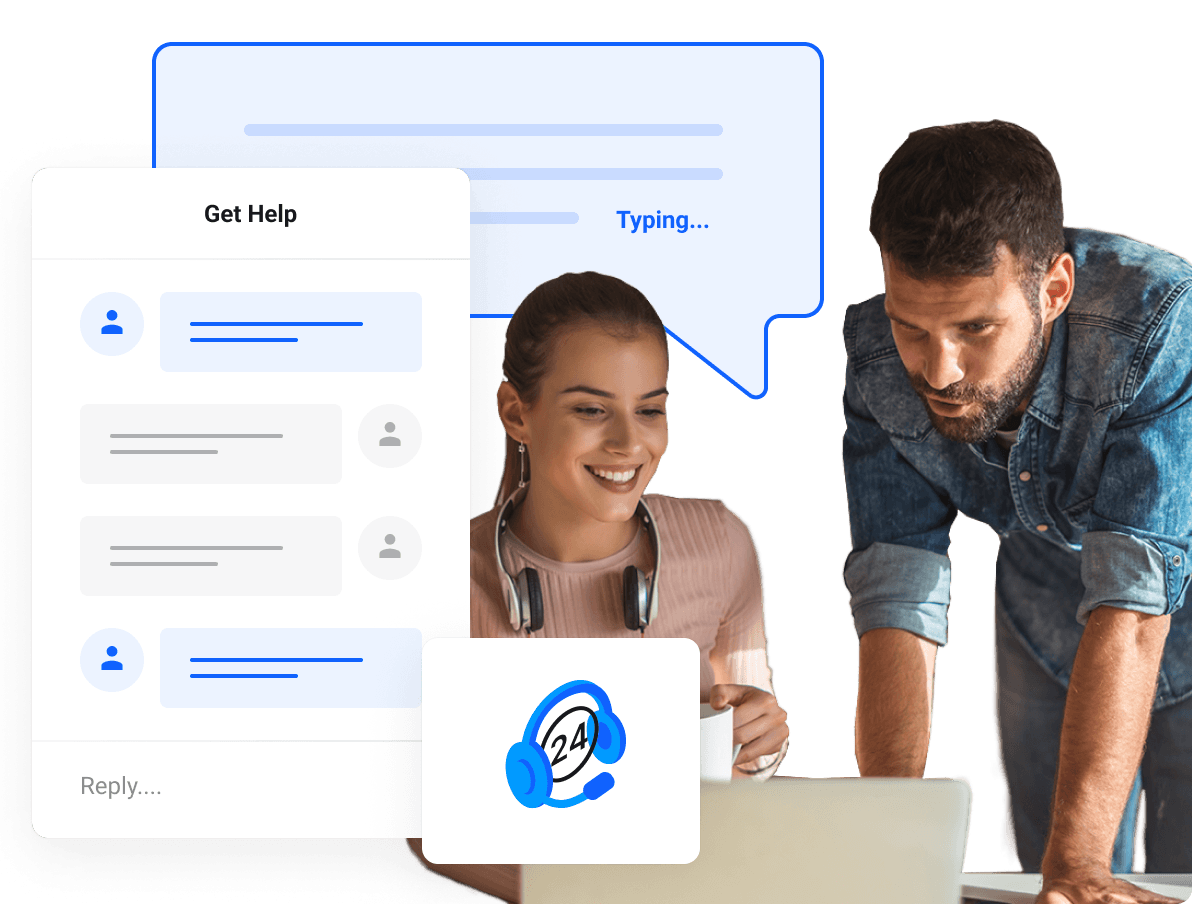 فريقنا الفني هنا لمساعدتك على مدار الساعة طوال أيام الأسبوع!